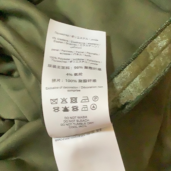 Marc Jacobs Henley Green Velvet-Effect Dress - Picture 12 of 12